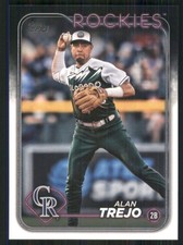 2024 Topps Update #US7 Alan Trejo Colorado Rockies Baseball Card 35040