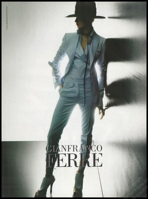High Heels G. Ferre Magazine Print Ad Women Fashion Long Legs shoes 2004-BC