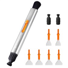 Multifunctional Lens Cleaning Pen, Replaceable Pen Tip with Cleaning Brush ...