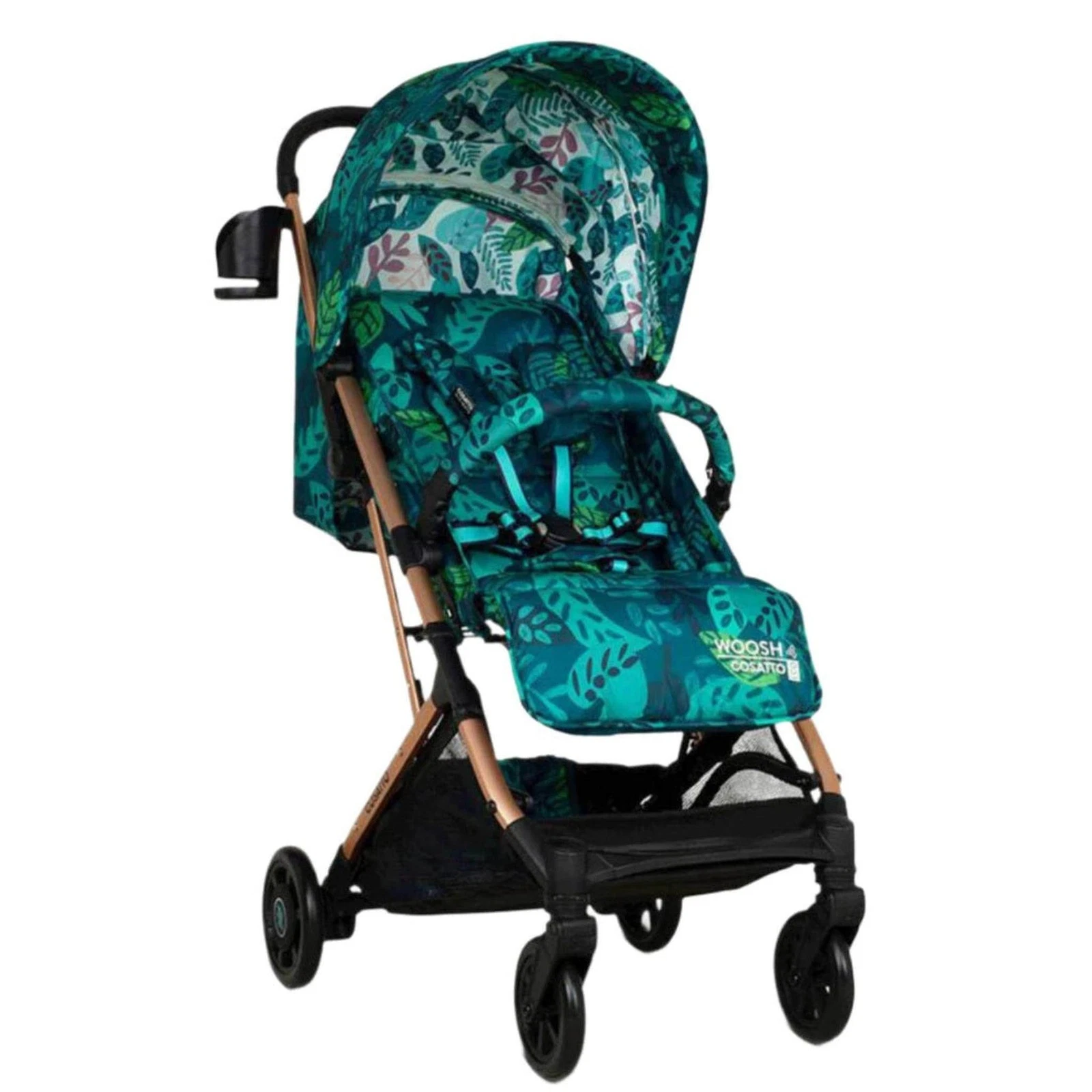 Cosatto Woosh 4 Compact Baby Stroller- Midnight Jungle