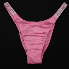 Victoria's Secret Very Sexy Satin Logo Shine Strap Brazilian Panty XS S M L XL