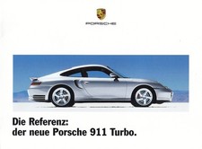PORSCHE 911 996 TURBO depliant auto sportiva depliant d