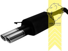 Ulter Sportauspuff für Peugeot 208 1.6HDi 2x70mm