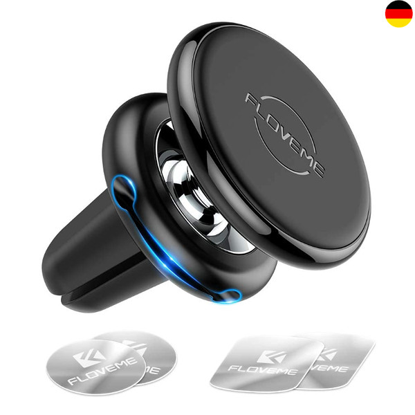 KFZ Handyhalterung Auto Magnet LüFtung Universal Handyhalter ZubehöR Schwarz-image