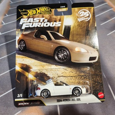 1994 Honda Del Sol * 2025 Hot Wheels Fast & Furious Case P JA16