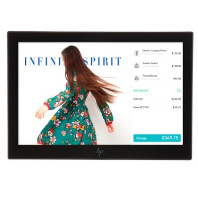 HP Engage 10t HD 10.1'' WXGA Touch Monitor 16:10 LED backlight Tilt VESA No Base
