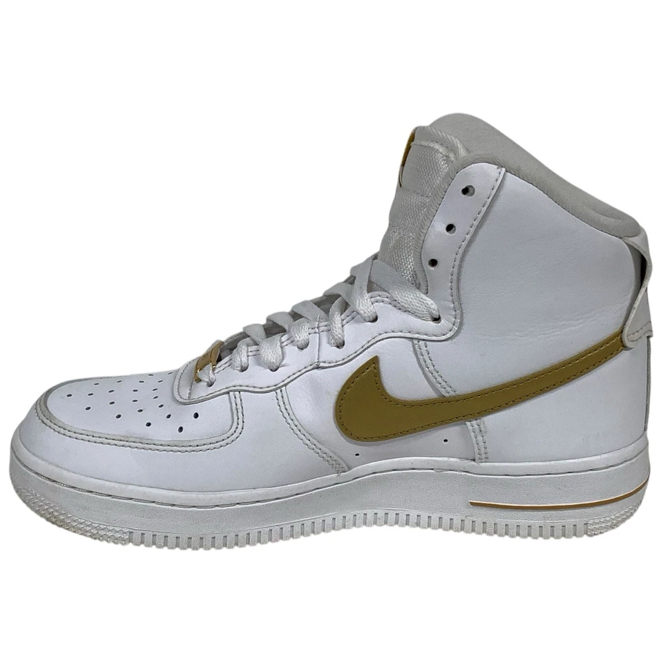 Женские Nike Air Force 1 Hi белый металлик золото DD9624-103 размер 7 - Изображение 3 из 4