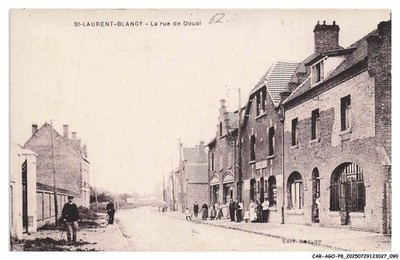 CAR-AGOP8-0426-62 - SAINT-LAURENT-BLANGY - La rue de doual