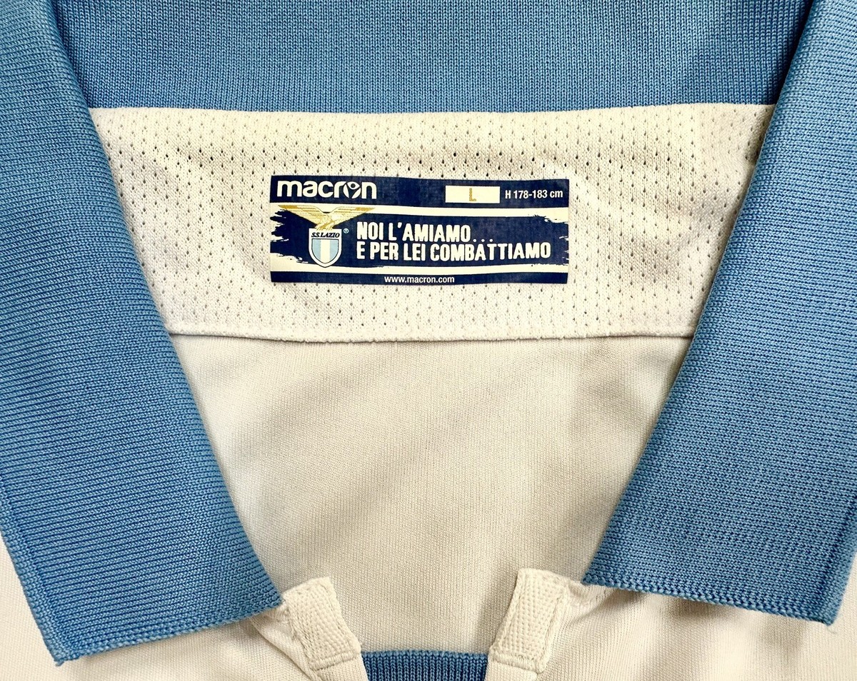 SS LAZIO 2018/19 Macron Home Jersey (L) BNWT -Italy Serie A- | eBay