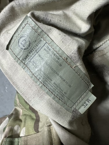 Pantalones de Combate de Campo Genuinos Crye Precision GEN II G2 en Multicam SF 32 Regular - Imagen 10 de 10