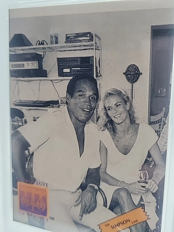 1994 In Pursuit Of Justice O. J. & Nicole #P2 ПРОМО PSA 10💎💎 POP 3 🔥🔥 РЕДКАЯ💎 - Изображение 4 из 4
