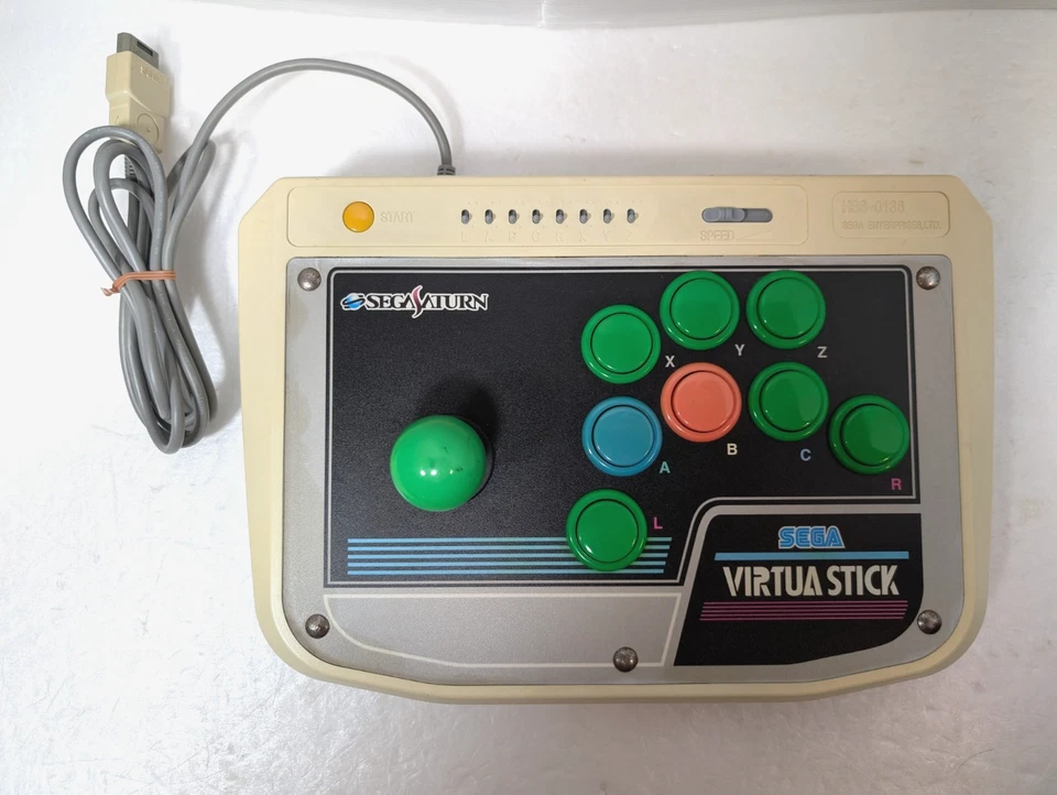 Sega Saturn Virtua Stick Controller HSS-0136 SS Japan - Image 2 of 4