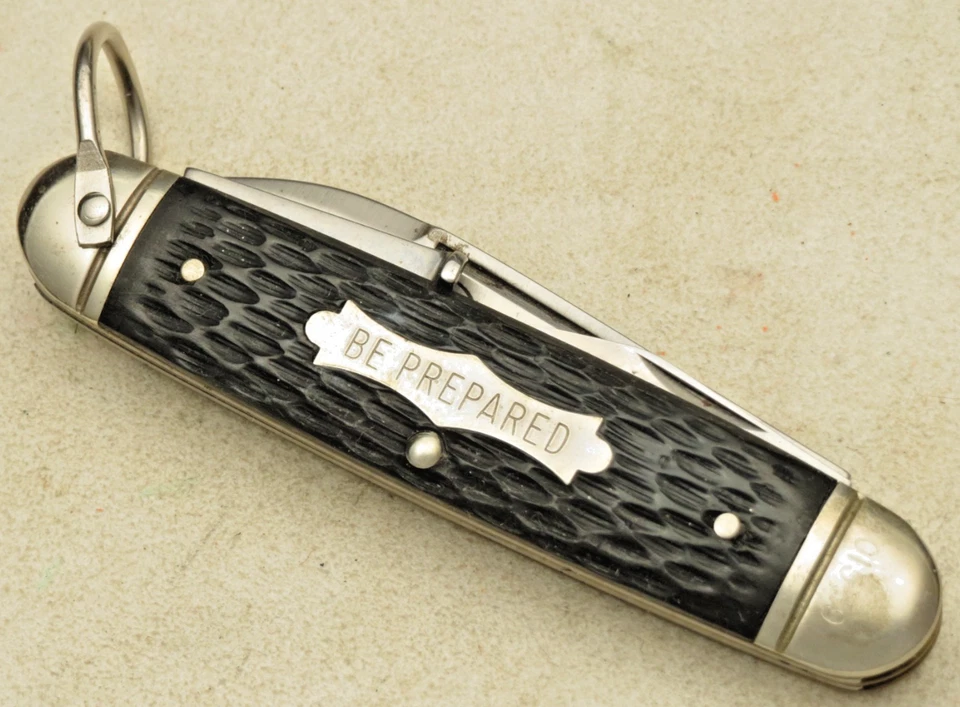 Vintage 1985 NEW YORK KNIFE Co by Schrade - Boy Scouts DIAMOND JUBILEE Knife - Image 4 of 4