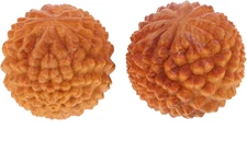 2Pcs Wooden Baoding Balls Chinese Hand Exercise Massage Balls Health Cypress Med
