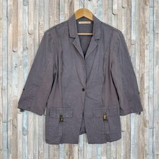 XCVI Wearables XL Winslow Blazer Jacket Gray ...