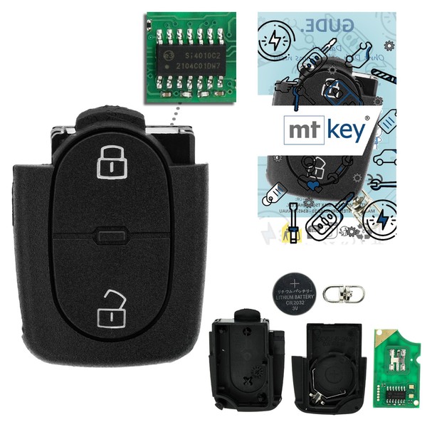 Funk SchlüSsel FüR Audi TT 8N A2 A3 S3 8L A4 S4 B5 A6 S6 C5 4D0837231R Sender-image