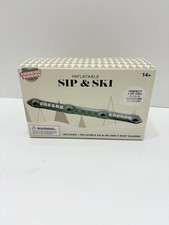 Sip & Ski, Includes 1 Inflatable And 4 Shot Glasses.