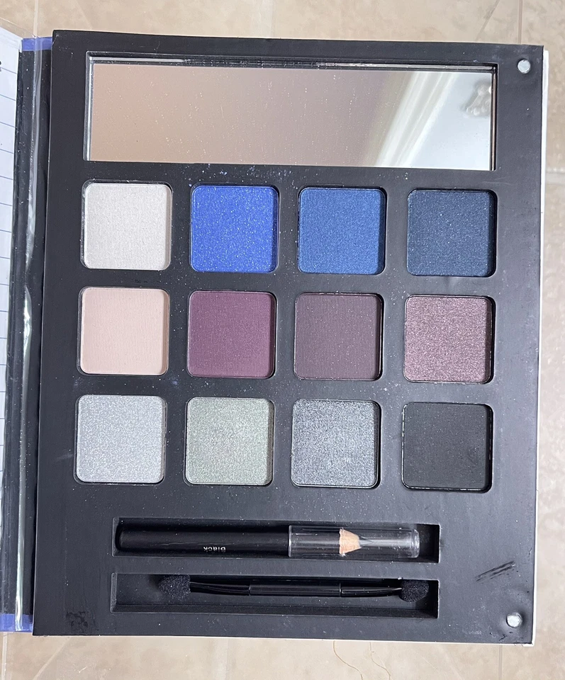 ELF e.l.f BeautyBook Bright Eye Edition Palette 12 Eyeshadows, Liner, Applicator - Image 2 of 4