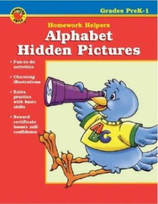 Hidden Homework Alphabet Hidden Pictures (Homework Helpers) Grades PreK-1 (Paperback ...