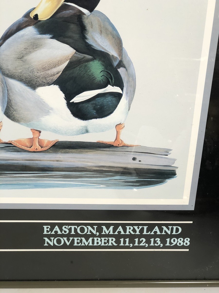 1988 Waterfowl Festival Art Lamay Mallard The Bad Boys Poster | eBay