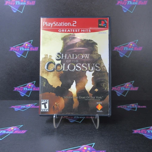 Shadow of the Colossus PS2 PlayStation 2 Greatest Hits + Reg Card - Complete CIB