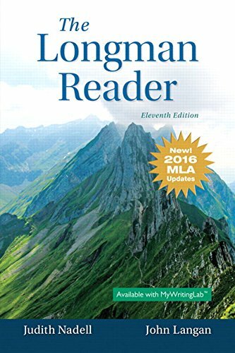longman reader mla update edition 11th edition by current mla edition