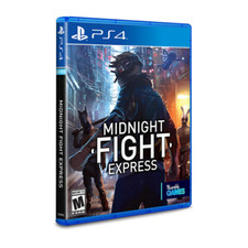 PS 4 - MIDNIGHT FIGHT EXPRESS - PLAYSTATION 4 Game PS4 ESRB Limited Run #553