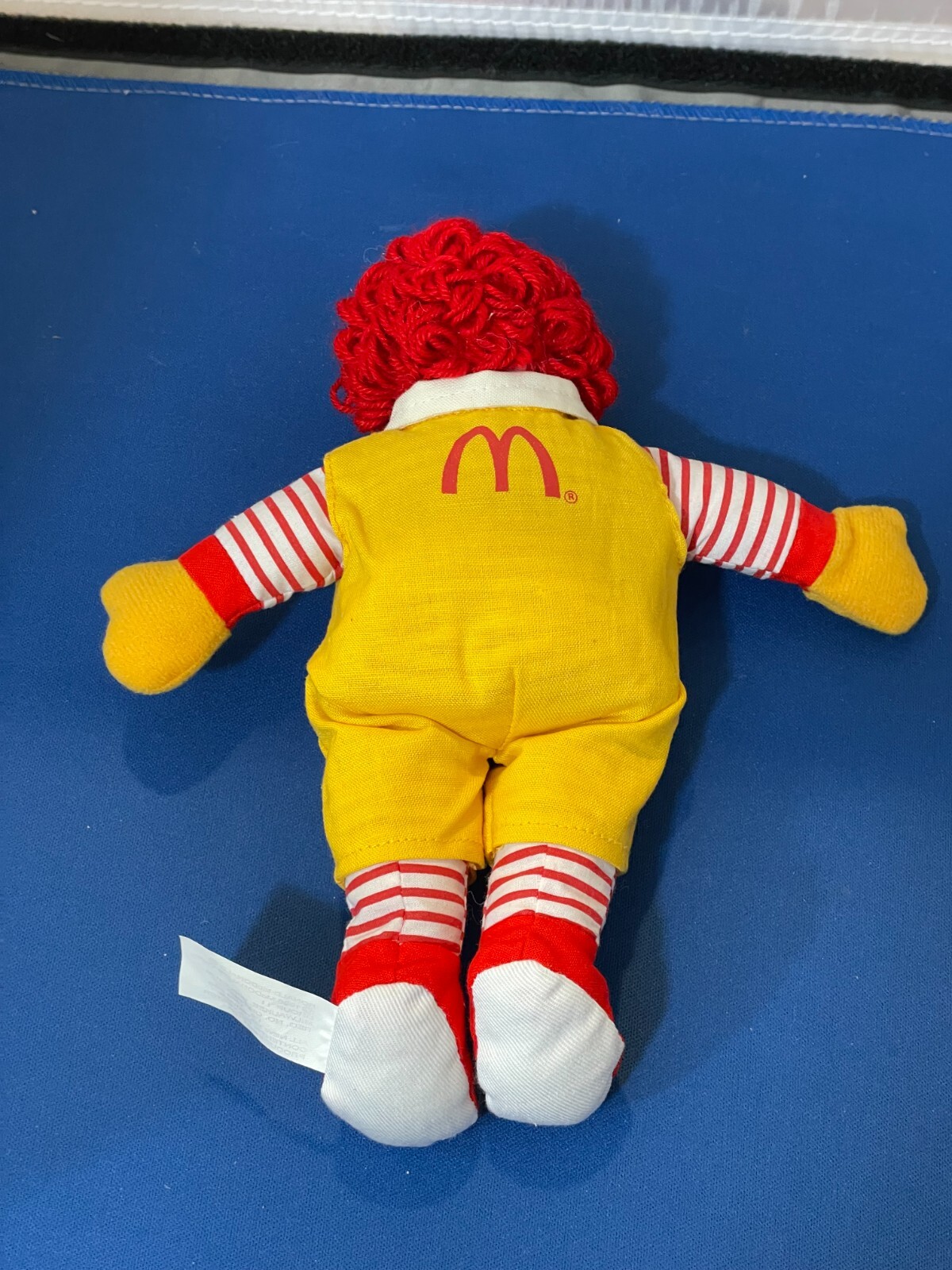 Ronald McDonald Clown Plush Toy 9" vintage McDonalds Stuffed Doll 1996
