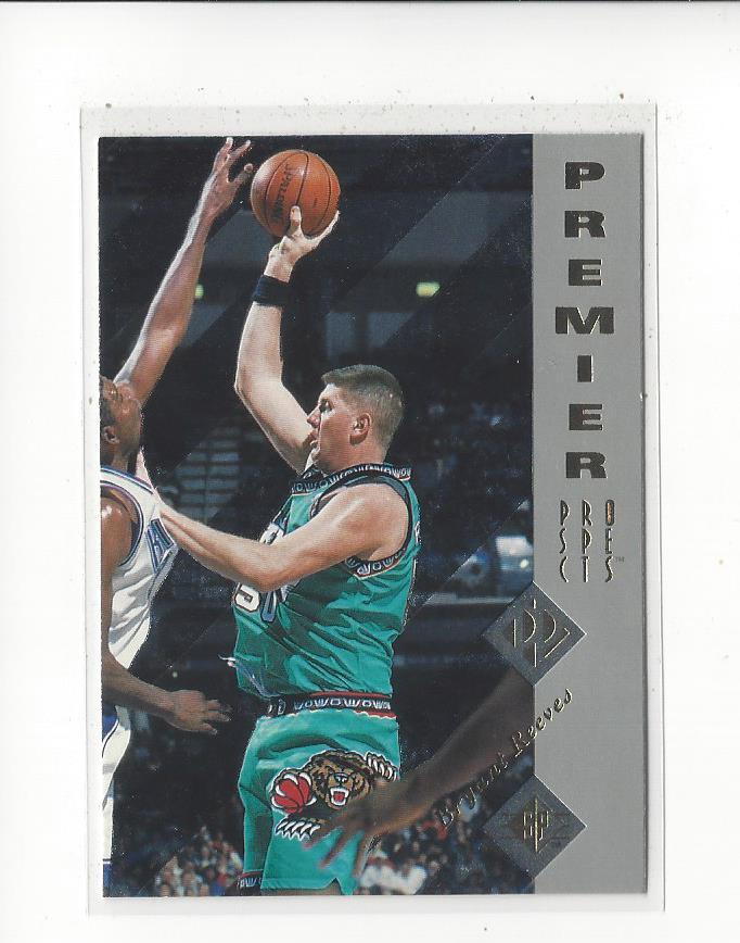 1995-96 SP #166 Bryant Reeves RC Rookie Grizzlies