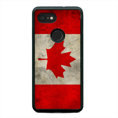 Distressed Canada Flag Pride Maple Leaf Case Cover For Google Pixel 3 3XL 2XL
