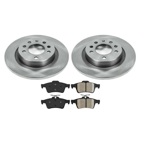 6 R 330mm Drilled Brake Rotors-Brake Pad For 2003-2013 2015-2017 GMC Savana 2500