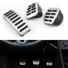 KIT COPRIPEDALI COPRI PEDALI PEDALIERA IN ALLUMINIO GOLF 4 GTI TDI TSI 