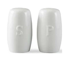 Better Homes & Gardens Porcelain Embossed Salt & Pepper Shaker Set