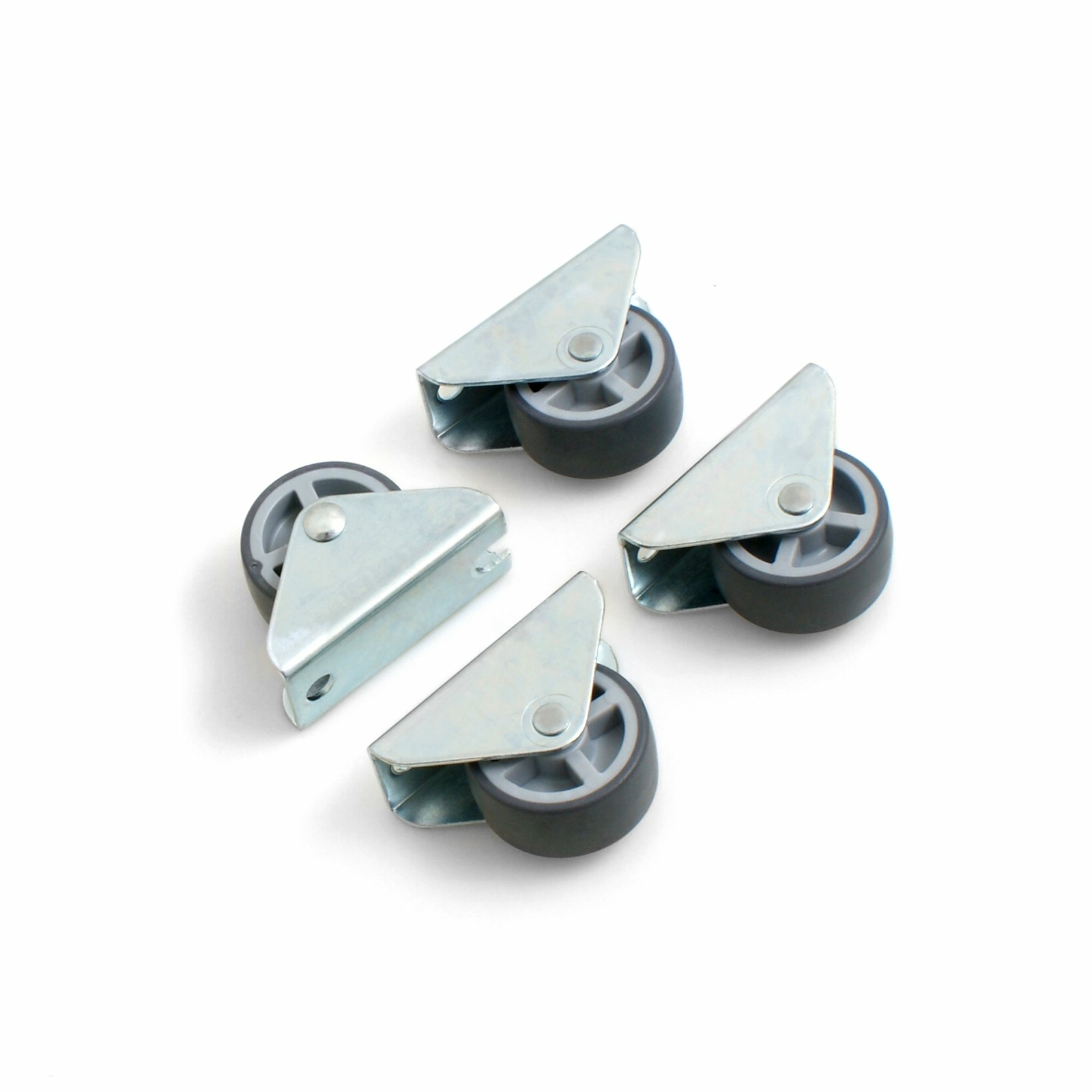 Design61 4 x rotelle per casse, ruote per il cassetto sotto il (d3Q)