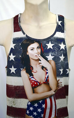 Beach VolleyFashion Style Basketball Tank Top Unisex Sublimatic BORN in The USA Rock
