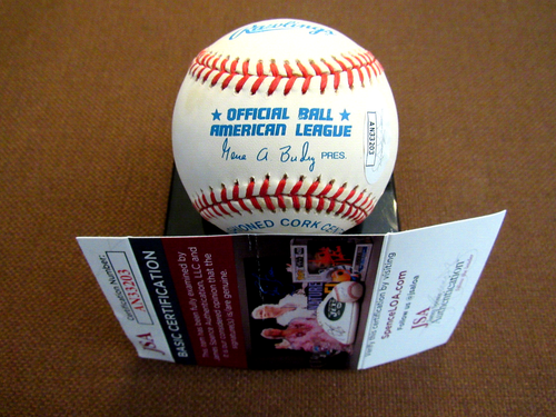 WHITEY FORD YOGI BERRA 1961 WSC YANKEES HOF SIGNED AUTO VINTAGE OAL BASEBALL JSA - Picture 2 of 3