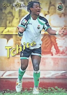 2009-10  Mundicromo Fichas la Liga Holo  Racing de Santander Tchite