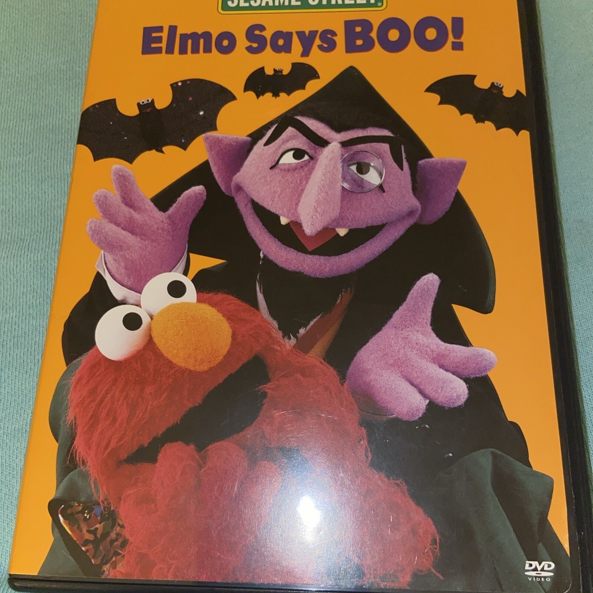 Sesame Street Elmo Says Boo Dvd Children Halloween The Count