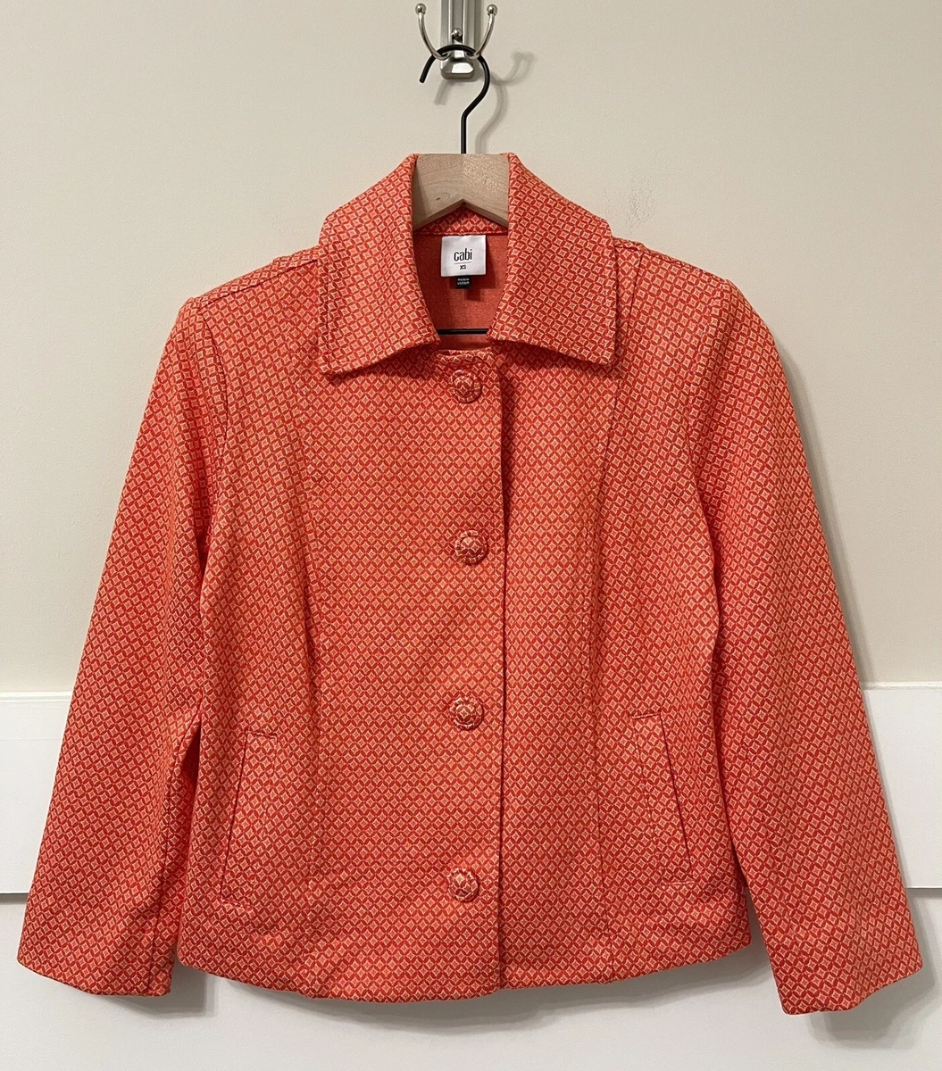 Cabi orange jacket sale