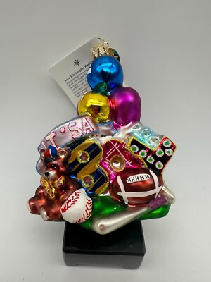 2002 Christopher Radko Toys and Boys 4'' ornament 02-0404-0