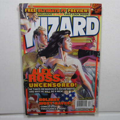 Wizard Comics Magazine Dec 2003 No 146 Alex Ross, Wolverine, Kirsten Dunst
