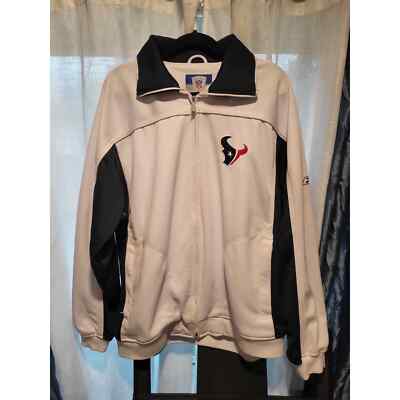 Houston Texans Reebok Jacket NFL Equipment LARGE TALL White