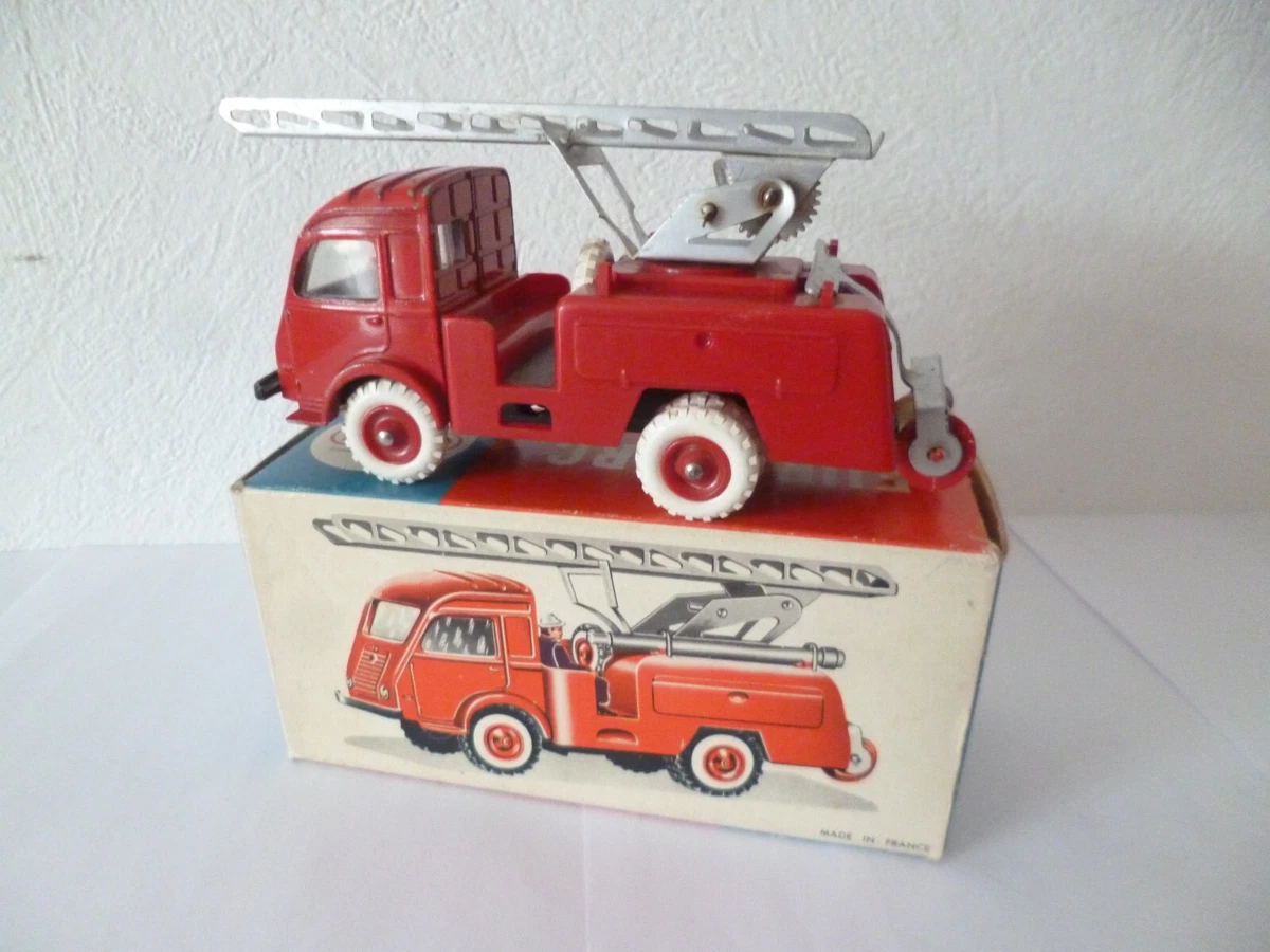 Camion De Pompiers CIJ - Échelle Renault - Années 50 - Occasion