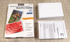 Kirkland Inkjet Photo Paper 4x6, less than 300-sheet pack, open box
