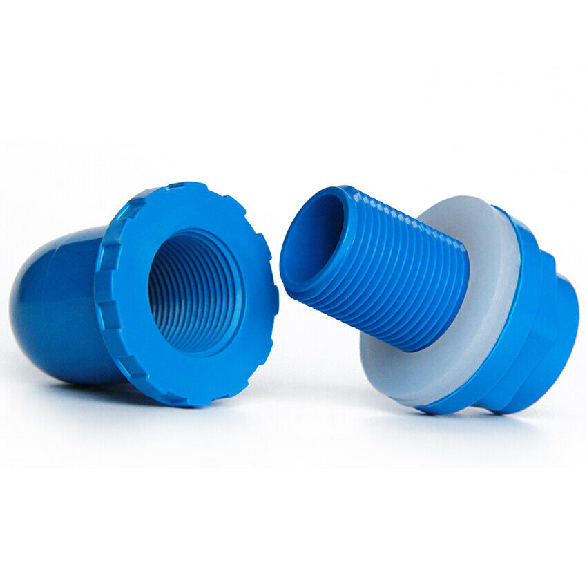 20-50mm U-PVC Fish Tank Inlet Outlet Water Pipe Elbow Fitting Adapter ...