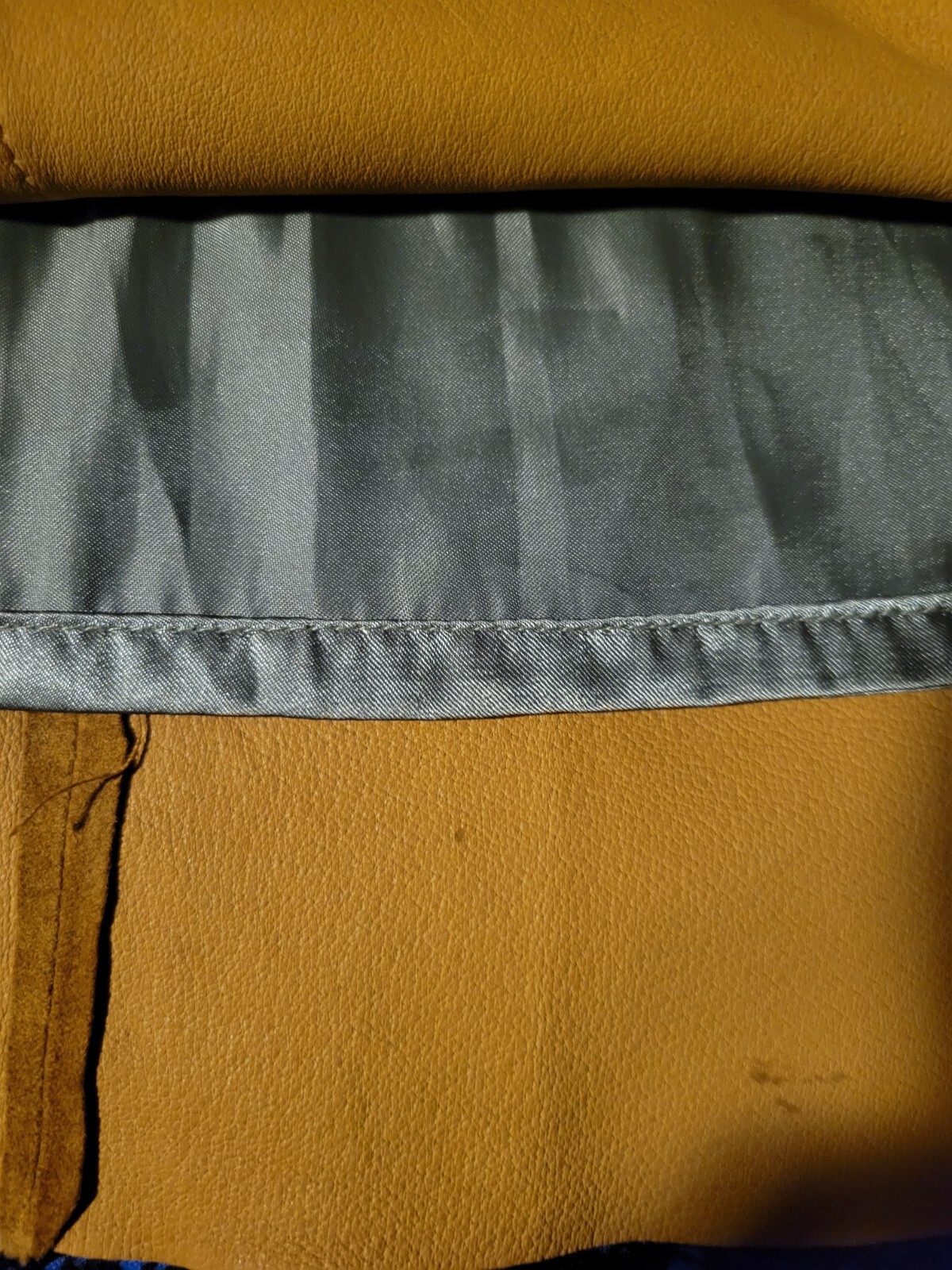 Wilsons Leather MAXIMA Patchwork Tan Suede Leathe… - image 8