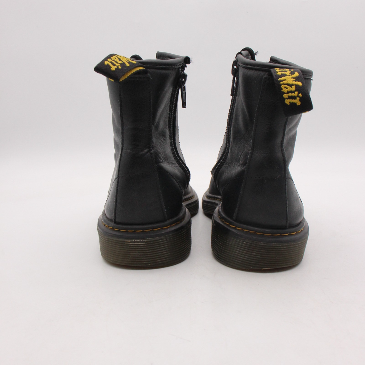 Doc Dr. Martens 15382 Women's Size 5 Black Zip Lace Up Comfort