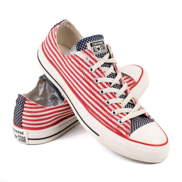 converse american flag low top