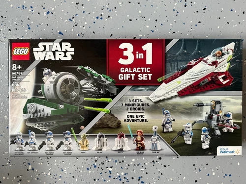 LEGO Star Wars 66787 Galactic Gift Set Jedi Masters Walmart Exclusive New Sealed