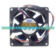 AVC DA08025B12S 12V 0.66A 8025 8CM 8cm Dual Ball 4-Pin Temperature Control Fan